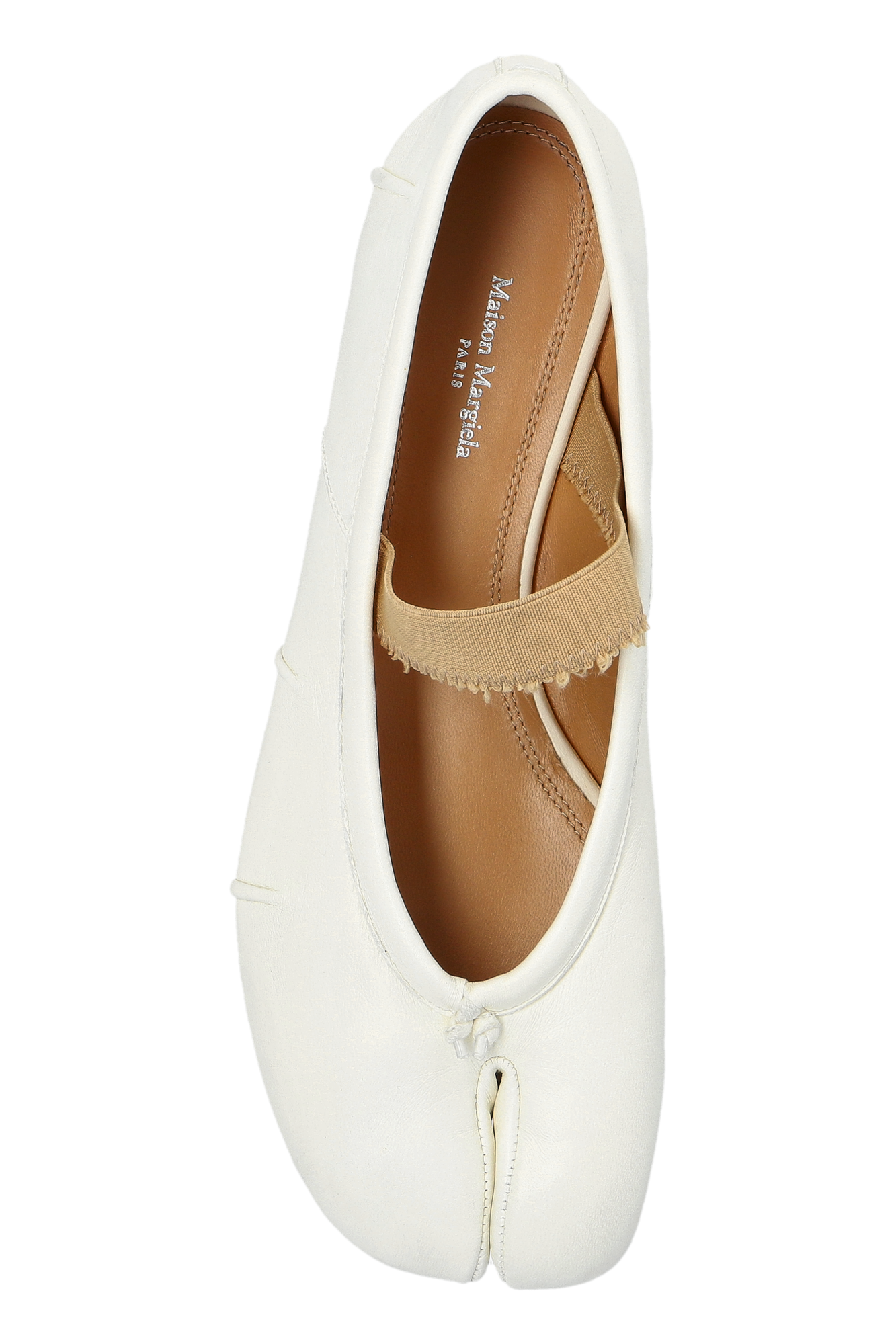 フラットシューズ Maison Margiela S39WZ0103P6853 HA333 Ballerinas MAISON MARGIELA-TABI ELASTIC BAND BALLERINA-S39WZ0103P6853